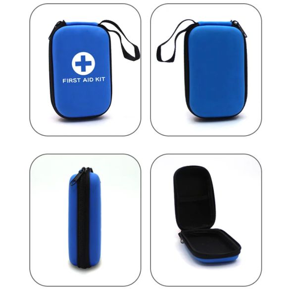 Compact PU Medical First Aid Kit with Customizable Color for Emergency Training and Travel