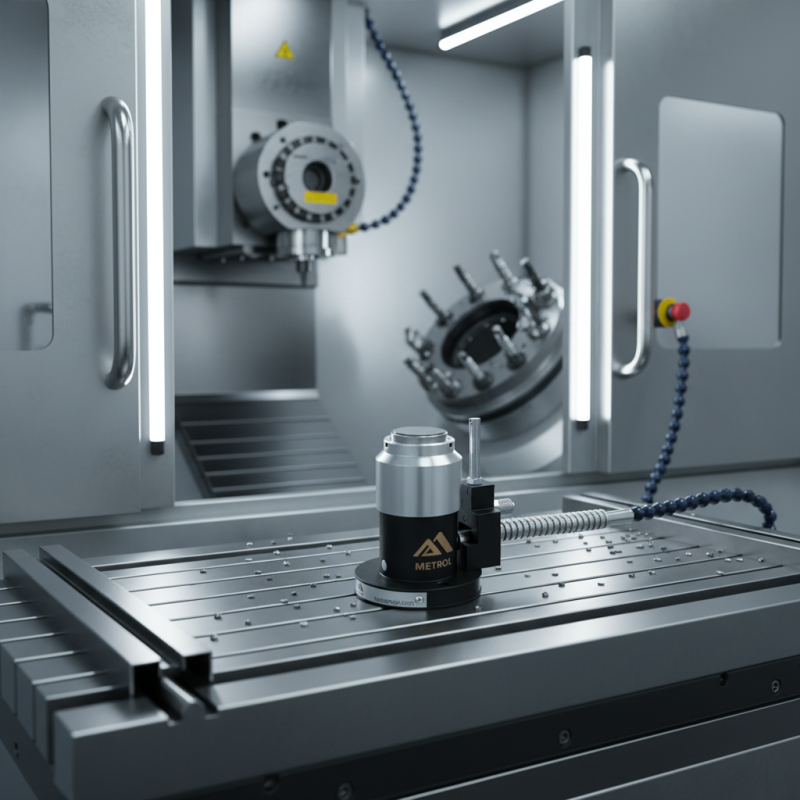 High Precision METROL TM26D Tool Setter for CNC Milling Machines with Tungsten Carbide Contact