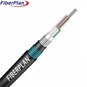 Buy cheap 2-48 Fiber G652D Single Mode Multi Mode Outdoor Armored Cable GYFTA53 product