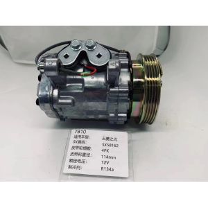 Buy cheap 12V DC Air Conditioning Compressor 7B10 Class Engineering Vehicle Compressor product
