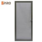 Sunshine Room Kitchen Sound Insulation Aluminum Alloy Door / Vertical Hinged