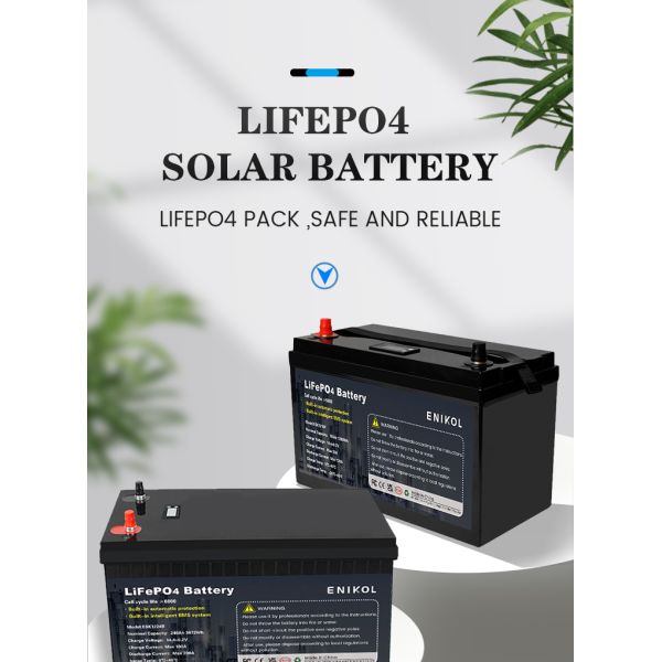 Smart Rechargeable Lifepo4 Battery Pack 100ah 240ah Lithium Ion Backup Battery 12V