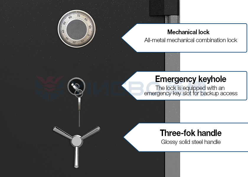 Fireproof Home Safe Fireproof Rating 30-120mins Fire Resistant Safe Box Best Fireproof Safe For Cash