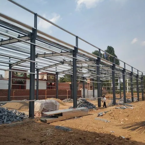 Custom Size Steel Agricultural Buildings Grain Storage Building Complex