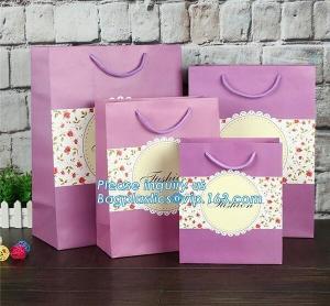 China China factory Wholesale FSC Custom Printed Luxury Recycle Cheap Art Paper Shopping Bag,boutique paper bag with spot UV on sale