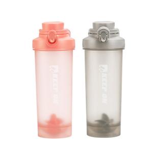 Buy cheap FED SGS 7*23.5cm Oat Drinkware Bottle 700ml Protein Shaker Cups For Protein Shakes product