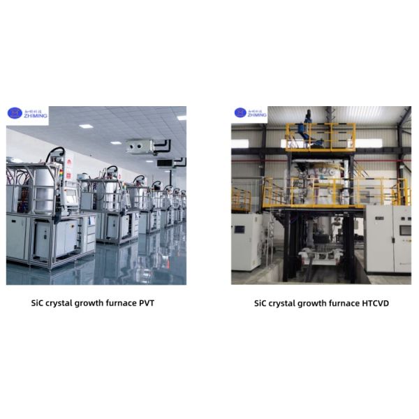 SiC Crystal Seed Wafers Dia 205 203 208 Production Grade PVT/HTCVD Growth