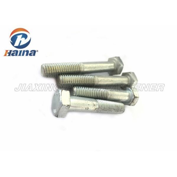 Hex Head Bolts Hot Dip Galvanized Half Thread Gr.8.8 Hex Bolts in Stock