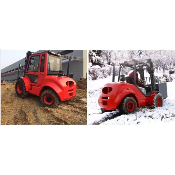 4x4 3 Ton 5 Ton 4wd Rough Terrain Forklift