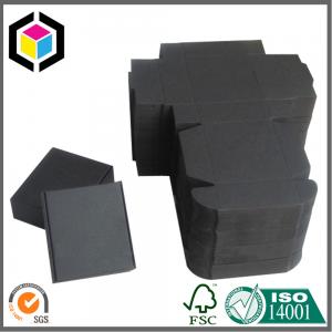 Buy cheap Black Kraft Paper Shipping Box; Single Wall Handmade Corrugated Mailing Box product