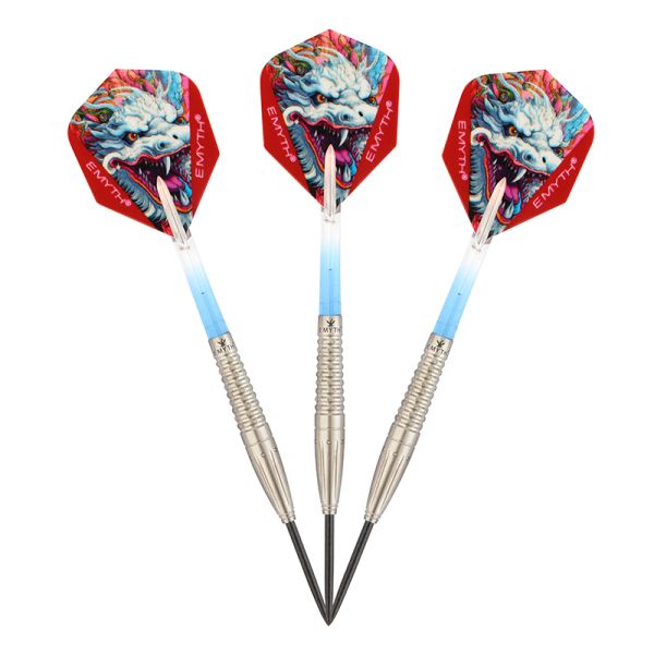 E Myth Professional Dart Player Hu Jun Steel Tip Tungsten Darts Set