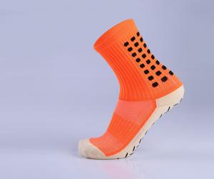 China Basketball Sport Non Slip Grip Socks Spandex / Nylon Material Running Socks Custom Logo on sale