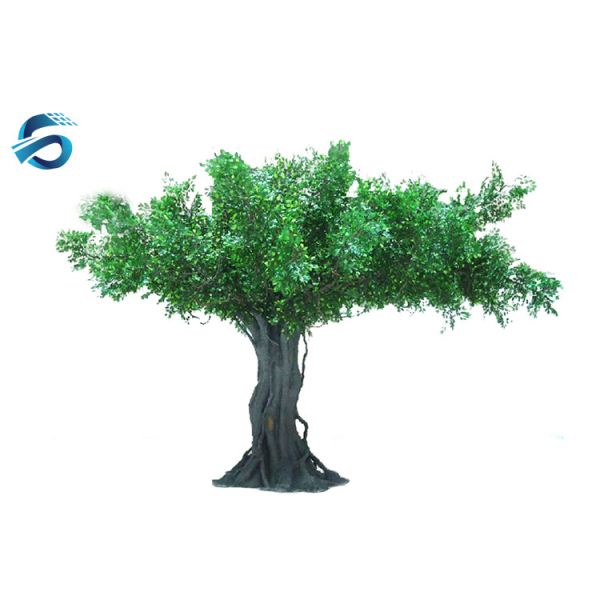 Outdoor Fountains Faux Ficus Tree 1500 Centimeter Height Easy Installation