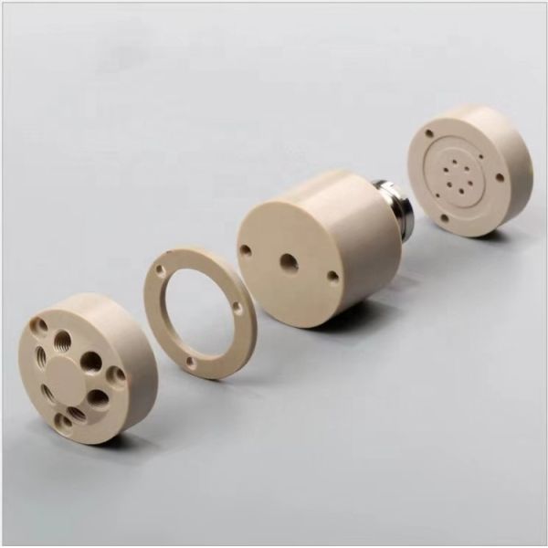 High Precision CNC Machined Parts Nylon POM PP Plastic Material Wear Resistant