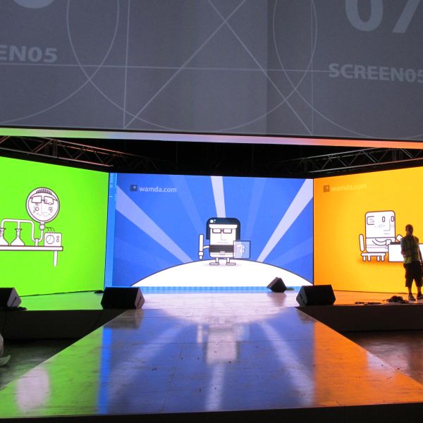 Public Events P2.976 Rental Staging LED Display with Quick Set-up and High Brightness