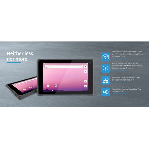 Emdoor Rugged Tablet 8 inch IP65 Waterproof Android 11/GMS NFC/4G/5G/BT5.1 for Industrial