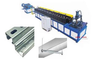 China C Channel Machine Slotted Galvanized Steel Unistrut 1.2mm 1.8mm on sale