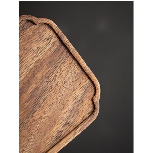 Solid Walnut Wood Jewelry Display Tray Product Weight 0.3kg Product Size 25*12cm