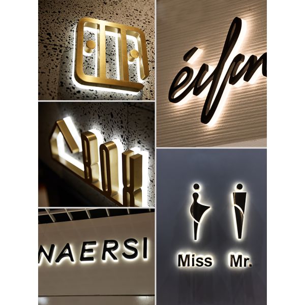 3D LED Backlit Signage