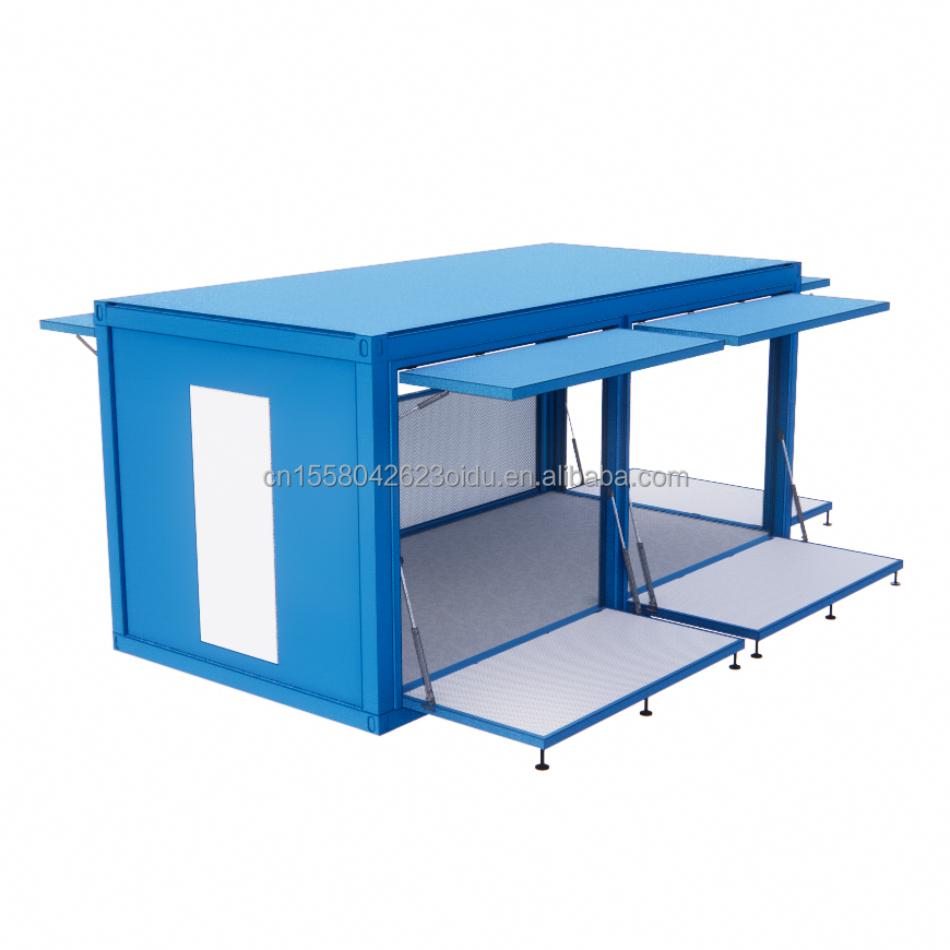 Customized Color 10ft 20ft Expandable Container Shop Pop-up Food Truck Prefab Houses for Bar Store Coffee Retail Activity Bar