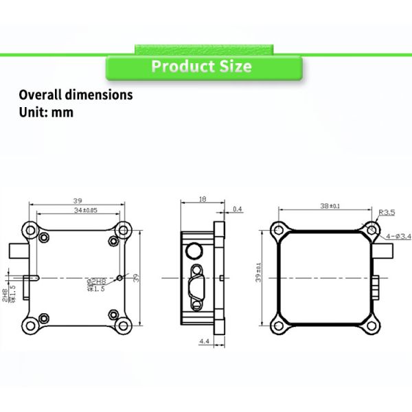 High- UBTM305Y UNIVO Antenna FOG Inertial Navigation System with Fibre Optic Gyroscope