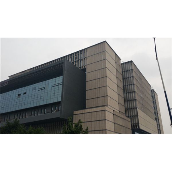 Customized Shape Terracotta Baguette Louver For Exterior / Interior Facade