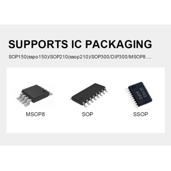Model 1213D Full Automatic Tube IC Programmer High Speed Chip Burning Machine With OK NG Sorting