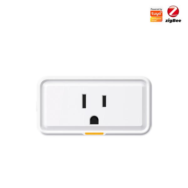 Zigbee Socket Tuya Smart Home US Wireless Plug With Power Monitor Remote Control
