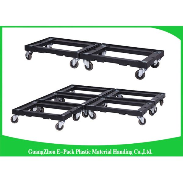 Platform Truck Plastic Moving Dolly With Strong ABS Construction PD Series