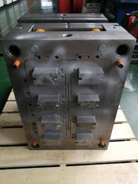 Quality Black Plastic Mould Plastic Injection Production PP Custom Material Fixed Installation for sale