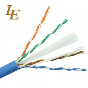 Buy cheap Durable Network Lan Cable Cat 5e 4 In 1 PE Insulation Long Lifespan ROHS Approved product