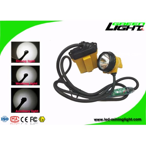 25000Lux Led Flashlight Corded Mining Cap Lamp Waterproof Cree Ip68 GLC12-A