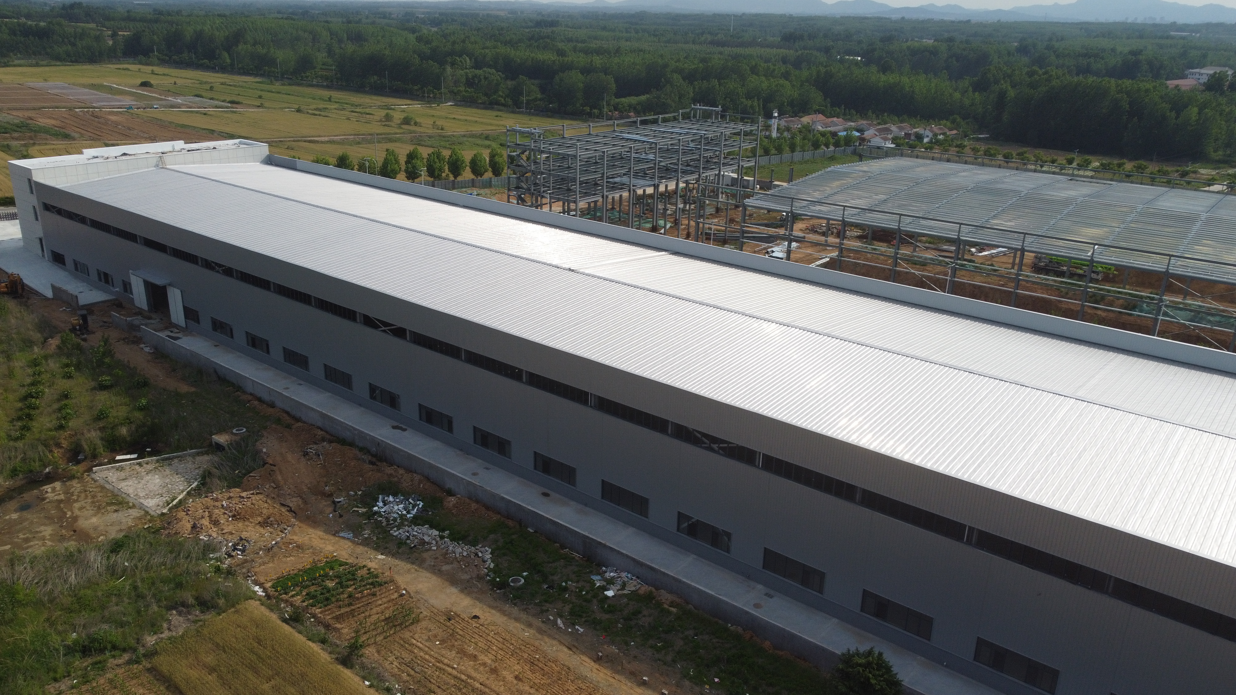 Custom Span & Eave Height Prefab Steel Structure Factory Workshop Construction