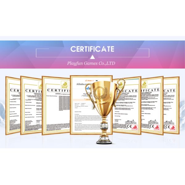 Playfun Factory New Design Big Moved Star Crane Game 30 cm Claw Toy Crane Football Gift Game Machine for Sale