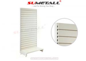 Buy cheap Movable Slatwall Back Panel Retail Store Shelving , Metal Convenience Store Fixtures product