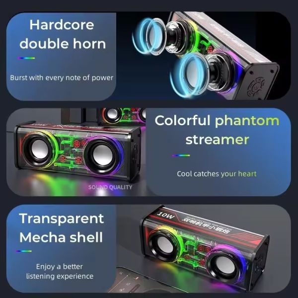 Subwoofer Portable Wireless BT Speaker