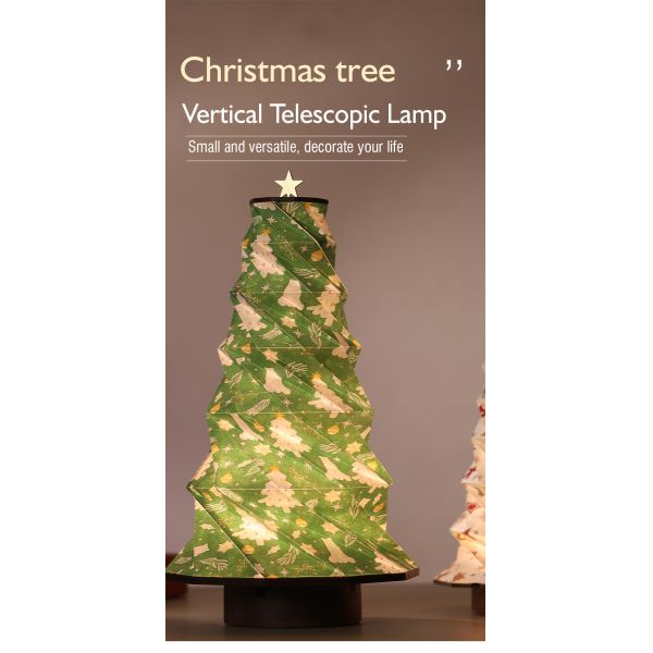 IP20 Waterproof Christmas Paper Lamp Bluetooth Tree Lights Decoration 40.7cm