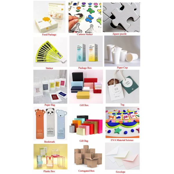 4.5KW Automatic Paper Creasing Machine Cardboard Plastic Paper Cutting Machine