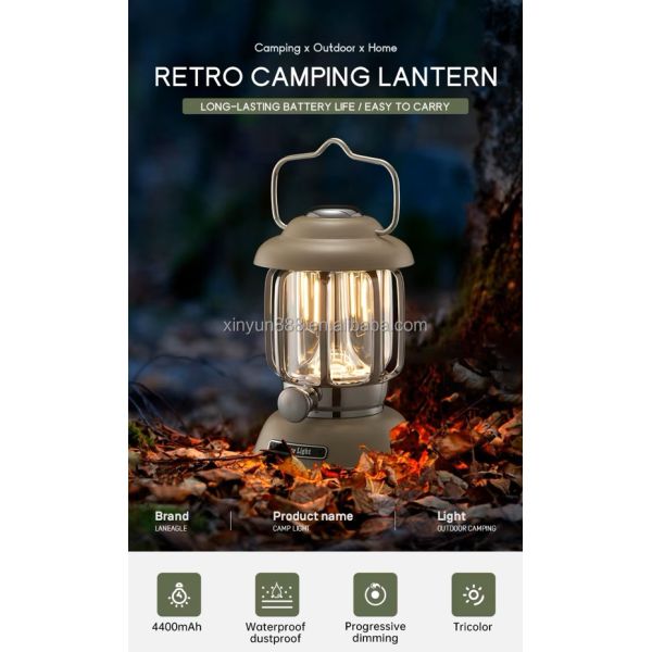 Outdoor Solar Flame Lights Warm White LED Solar Camping Light Powered Lights Outdoor Garden Solar Led Lanterns