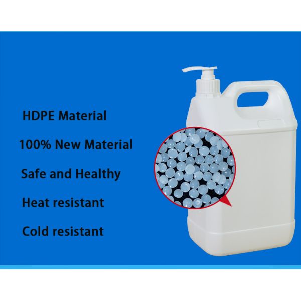 Paint HDPE 1L 2L 4L 5L 10L Jerry Can Bottle with Pump Lid