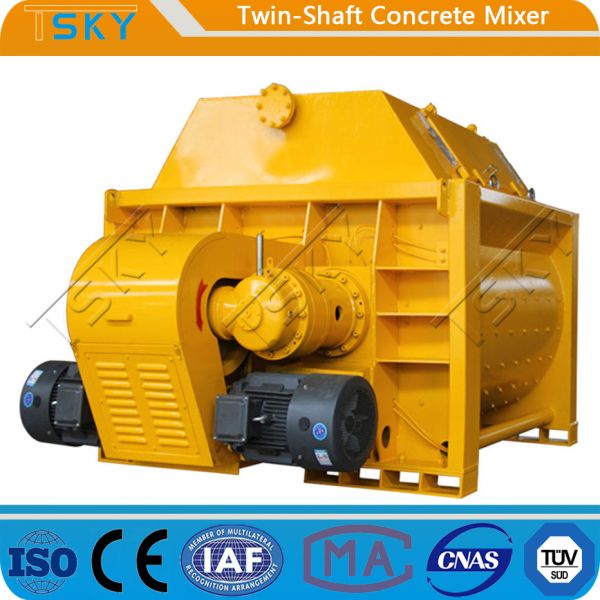2x55KW HZS180 Ready Mixed Concrete Batching Plant