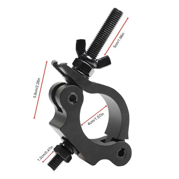 Aluminum Stage Light Hook Clamp | Truss Lighting Display