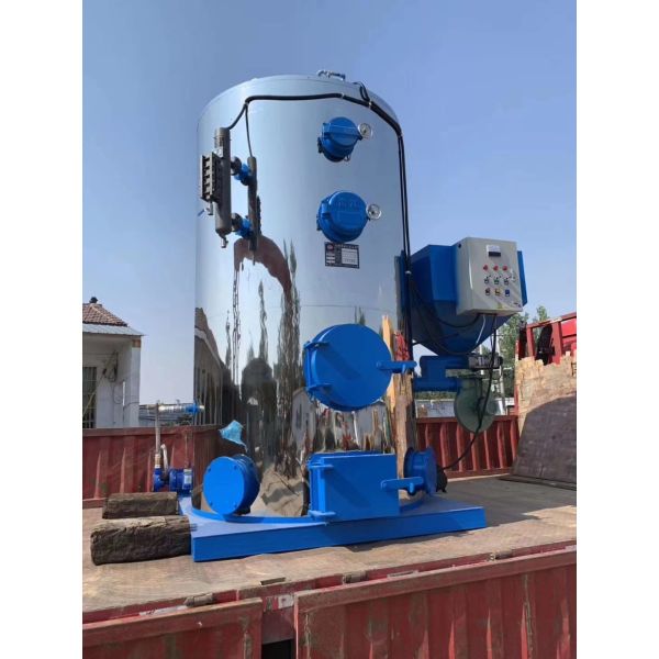 Industrial Biomass Vertical Steam Boiler Biomass Pellet Steam Generator For Beer Industry 200kgs