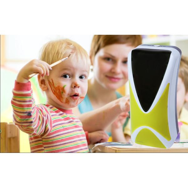 Automatic Foam Hand Sanitizer Wall Dispenser Customized Color Low Power Consumption