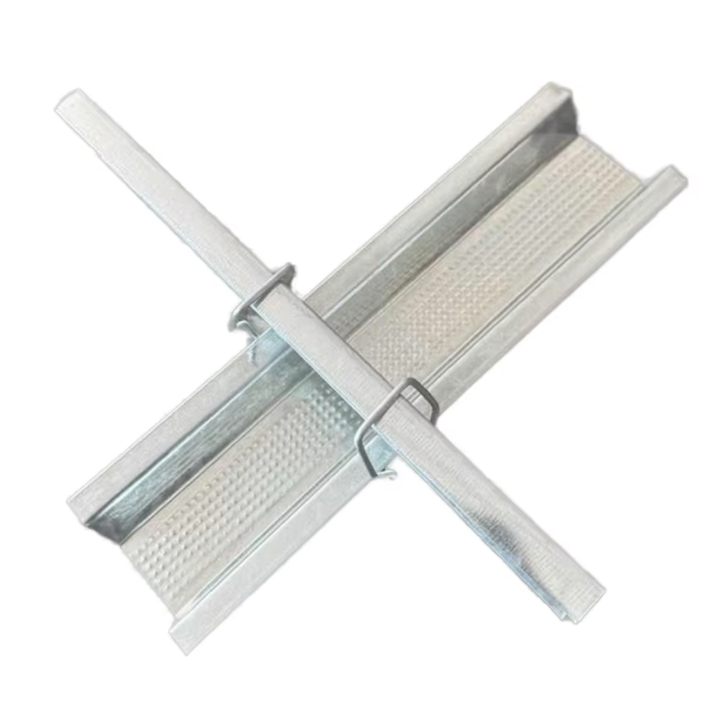 Factory Wholesale Decoration Ceiling Galvanized Steel Profiles For Ceiling System Furring Hat Channel Gypsum Board Mix Load with Ceiling Profile with