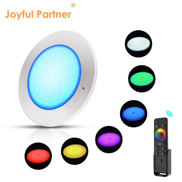 Underwater LED Pool Light 230MM DC12V 252pcs SMD2835 Warm White Constant voltage Wall Mounted