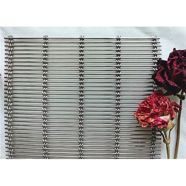 Woven Drapery Metal Wire Architectural Decorative Mesh