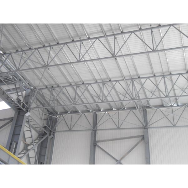 Prefab Space Frame Construction Structure Industrial Metal Building Storage Units