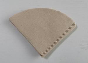 Buy cheap V60 Coffee Filter Paper Sheets Standard Size For 50pcs Per Pack Packing product