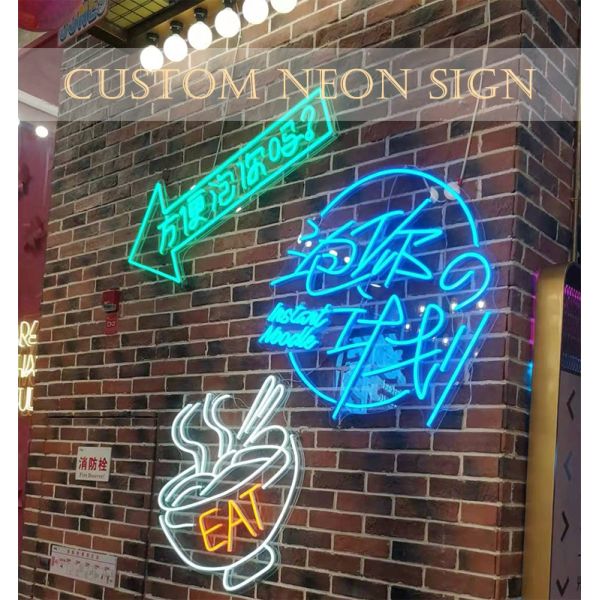 Durable Acrylic Or Metal LED Neon Signs High Brightness LED Neon Sign Board